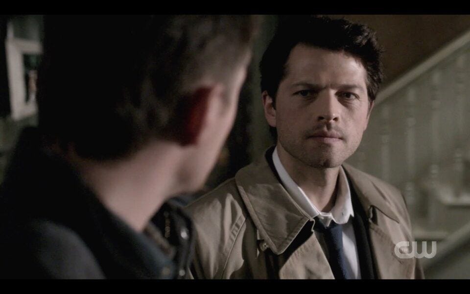 Supernatural montage Dean Winchester with Castiel before he died