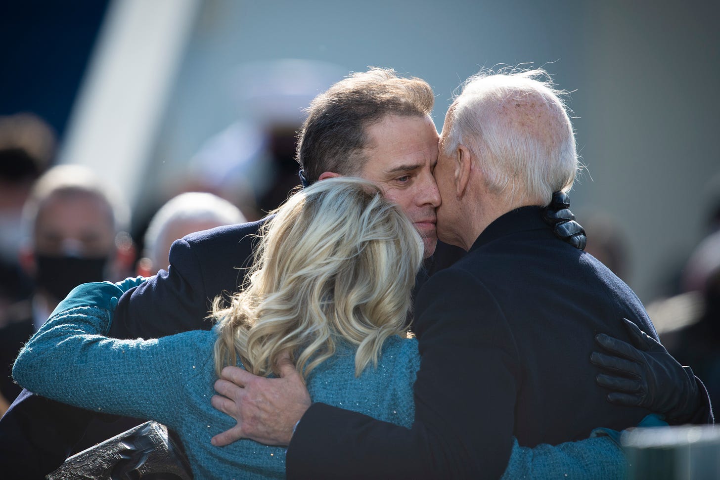 File:Jill, Joe and Hunter Biden during the 59th presidential  inauguration.jpg - Wikimedia Commons