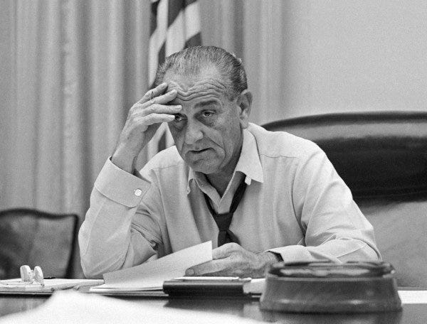 Why did LBJ not run for office in 1968? - Quora