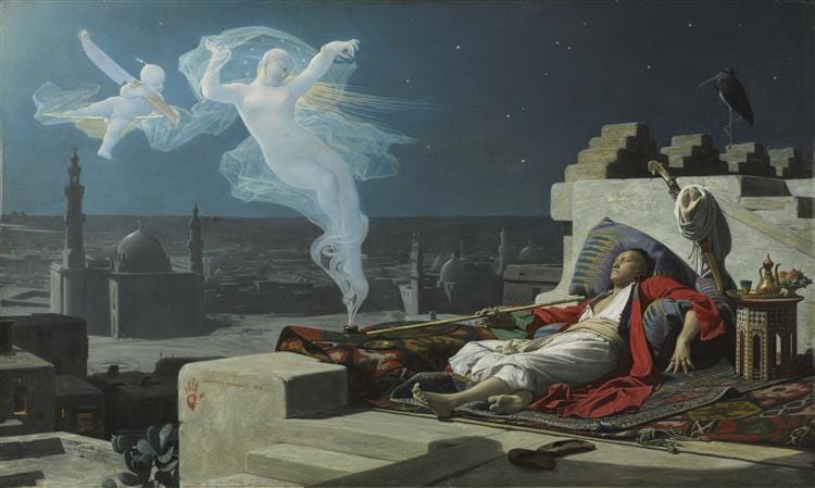A Eunuch's Dream, 1874 - Jean Lecomte du Nouÿ