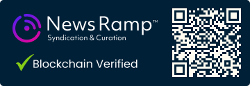 Blockchain Registration, Verification & Enhancement provided by NewsRamp™