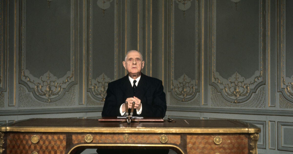 Le référendum de 1969 : l'allocution du général de Gaulle - Lumni |  Enseignement
