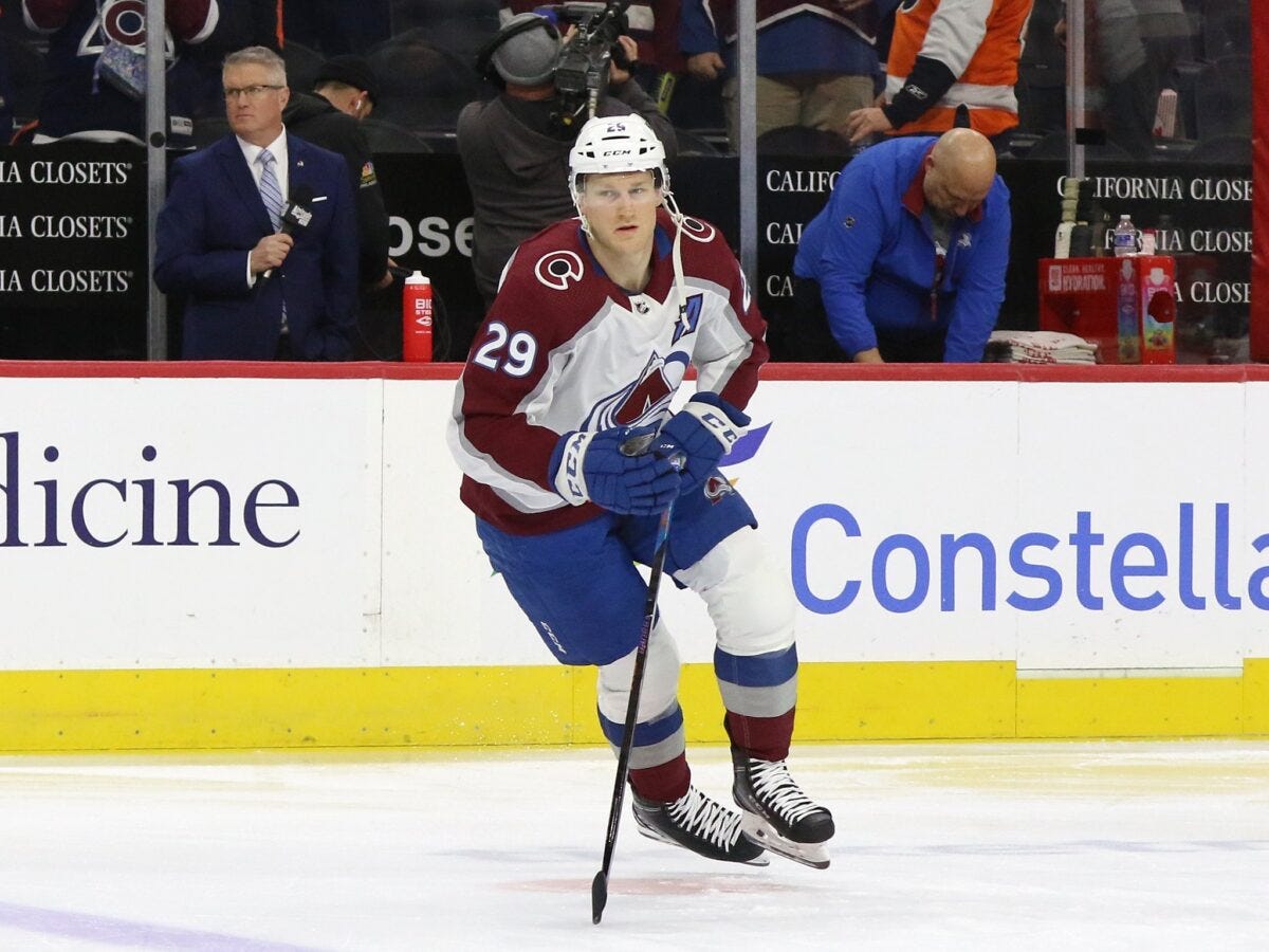 Nathan MacKinnon Colorado Avalanche