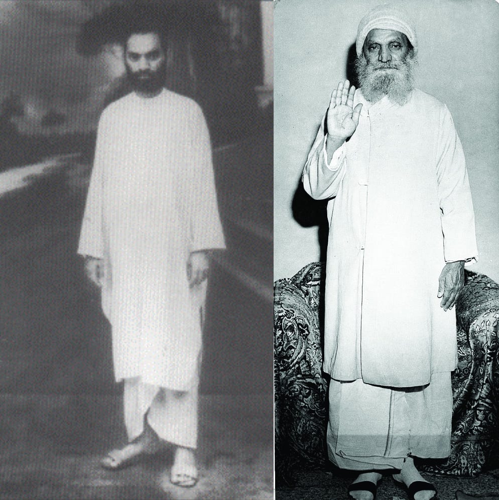 Guruji at different ages