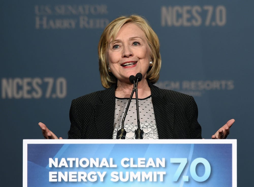 Hillary Clinton's Positions on Climate Change and the Environment