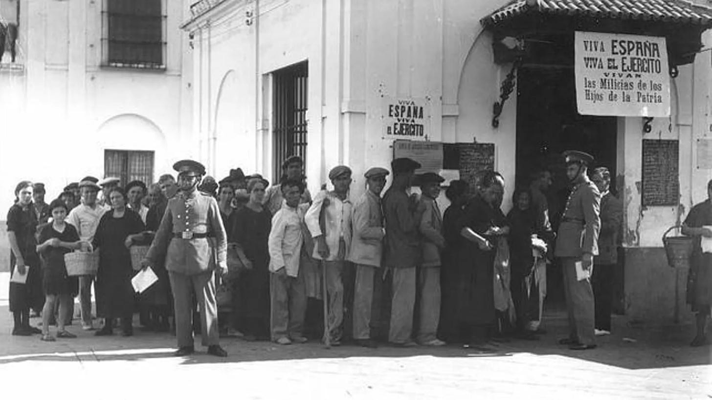 Colas de racionamiento 