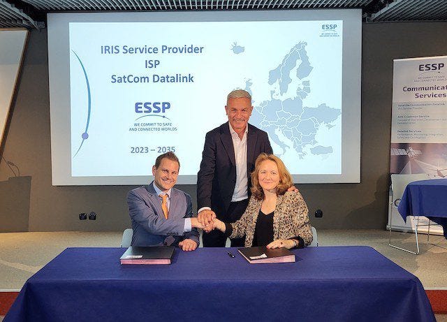 Space-Based Aviation System Handshake. ESA,ESSP, Viasat