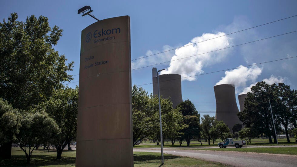 South Africa is the only country to have built nuclear plants in Africa, like this Eskom Duvha Power Station, in the coal rich Witbank region.