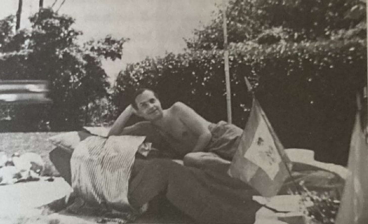 Muensterberger on Shelter Island in 1954.