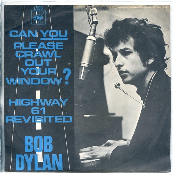 Bob Dylan - Can You Please Crawl Out Your Window? (1966, Vinyl) | Discogs