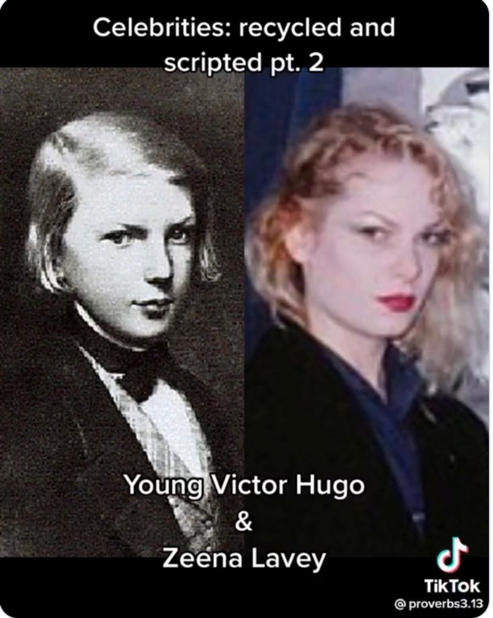 Comparison of Victor Hugo and Zeena LaVey