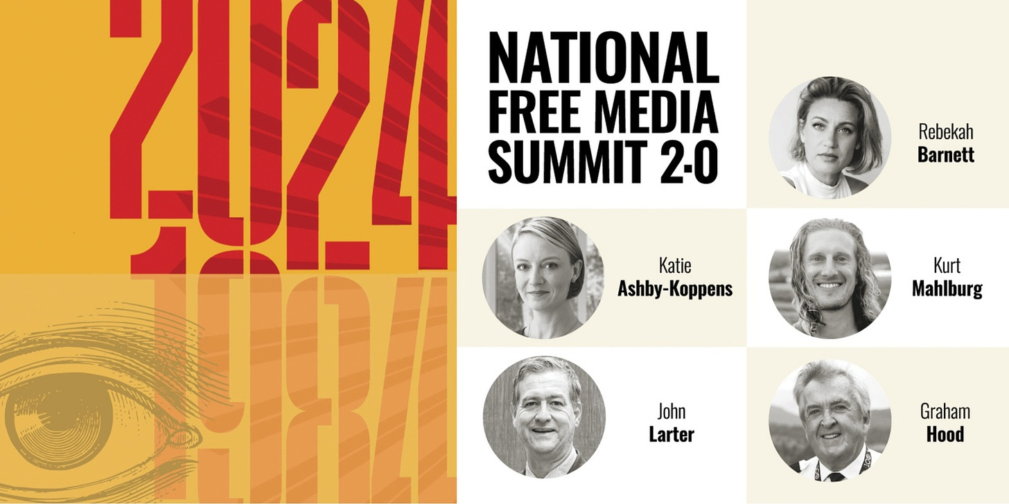 Banner image for NATIONAL FREE MEDIA SUMMIT 2.0