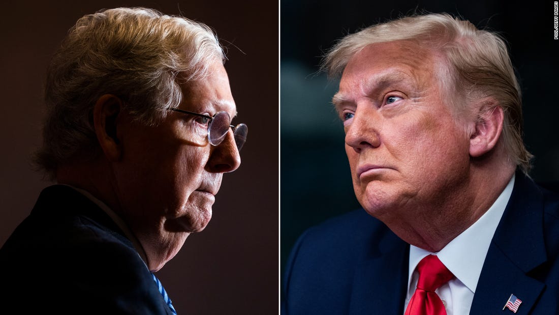 Trump mounts anti-McConnell campaign as conservatives seek delay in  leadership elections | CNN Politics