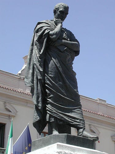 Ovid Statue