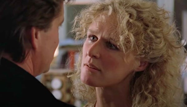 Fatal Attraction's Creepiest Moment - 'I'm Not Gonna Be Ignored, Dan!' |  The '80s Ruled