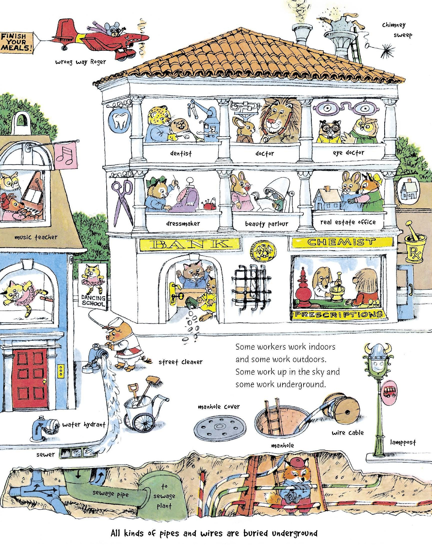 Richard Scarry's What Do People Do All Day?, 49% OFF