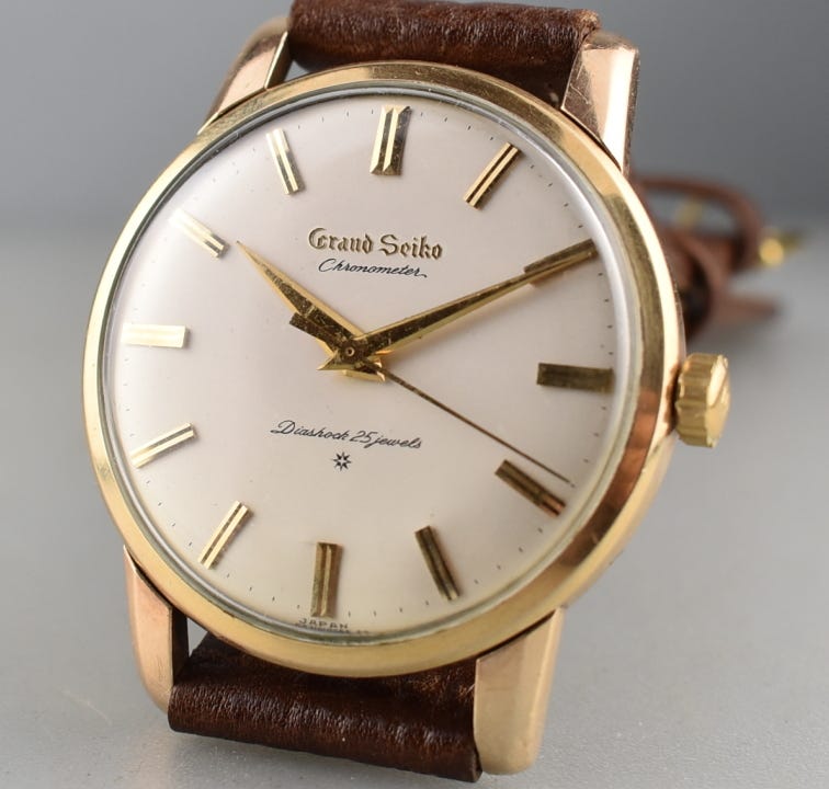 Grand Seiko First Model Floating Logo Dial 3180 J14070