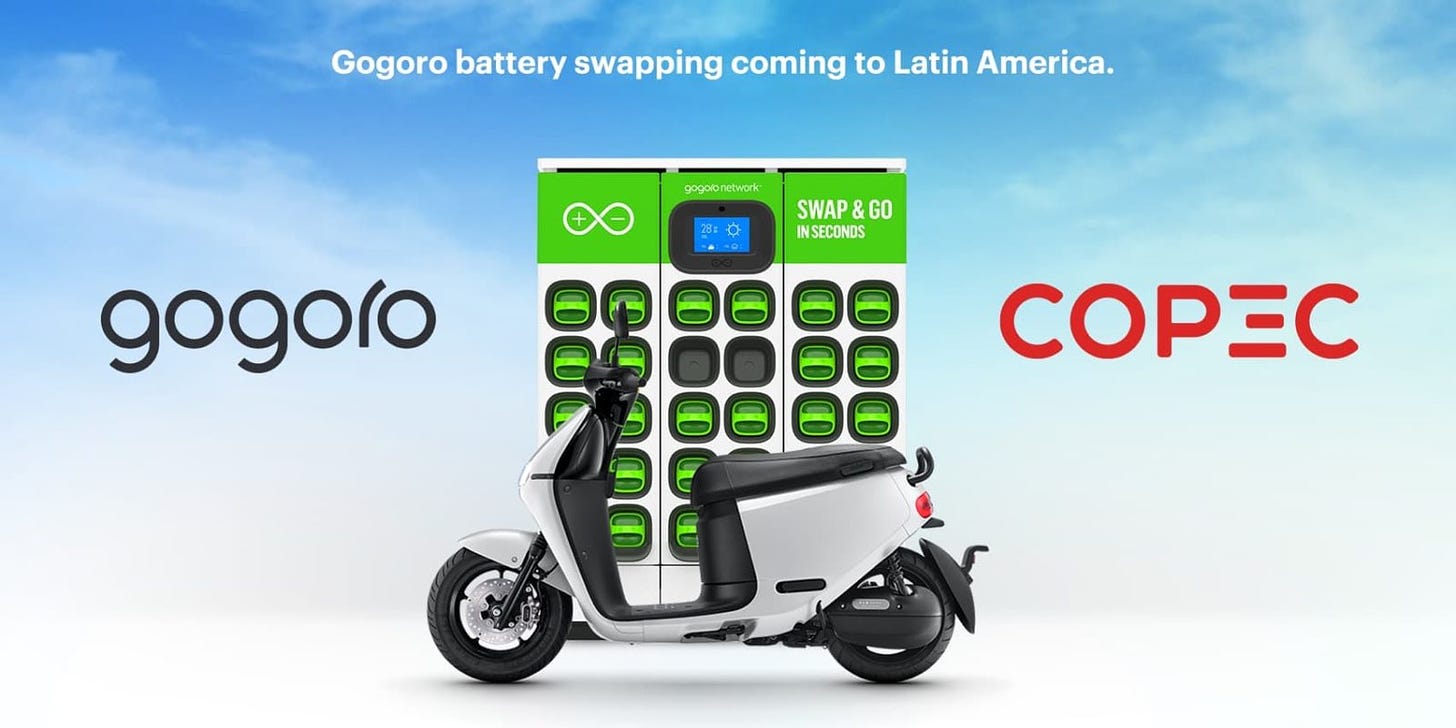 gogoro copec latin america