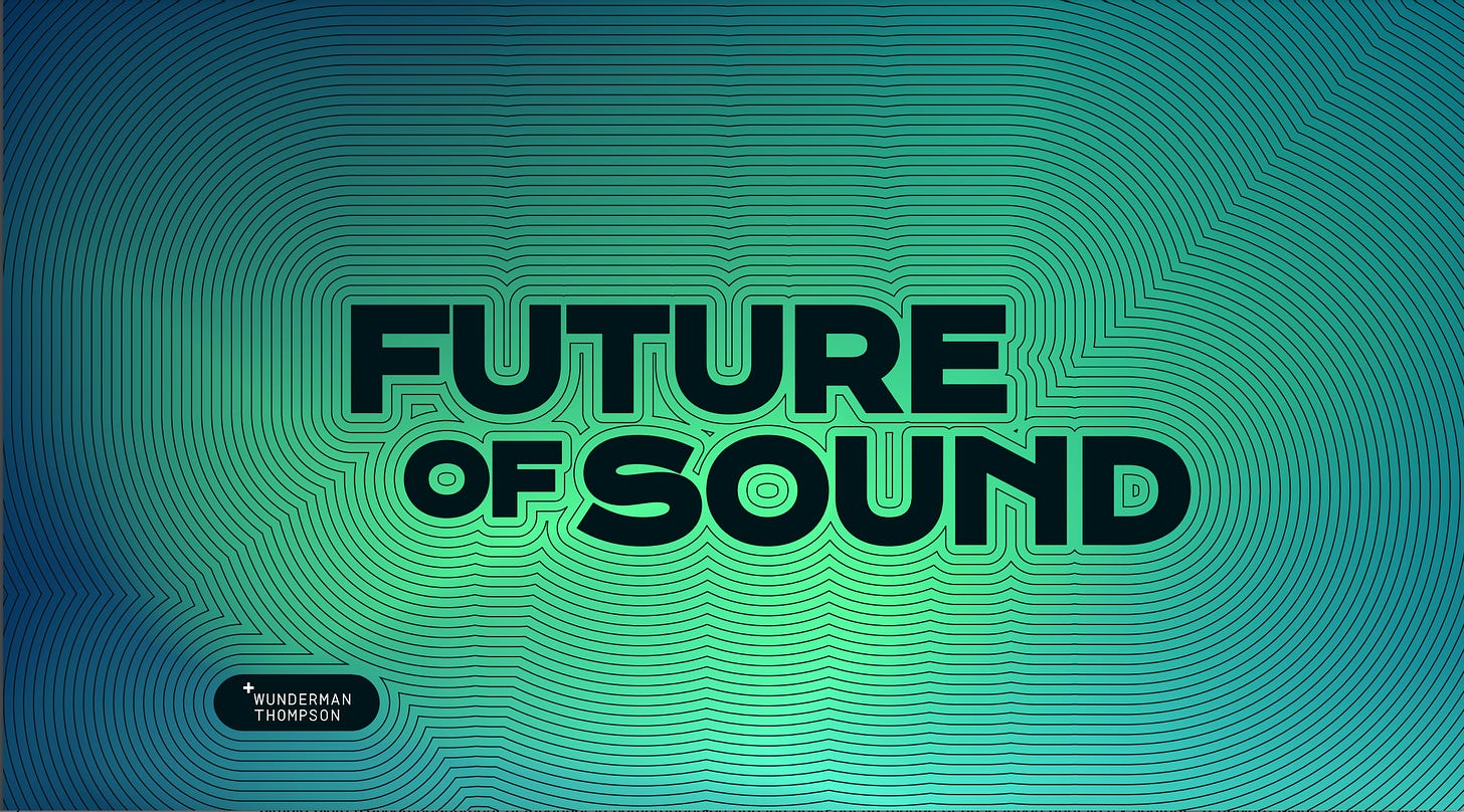 Wunderman Thompson et Spotify Advertising dévoilent The Future of Sound -  The Media Leader - 100%Media