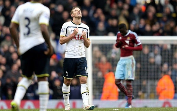 harry kane scores on rebound premier league 2015