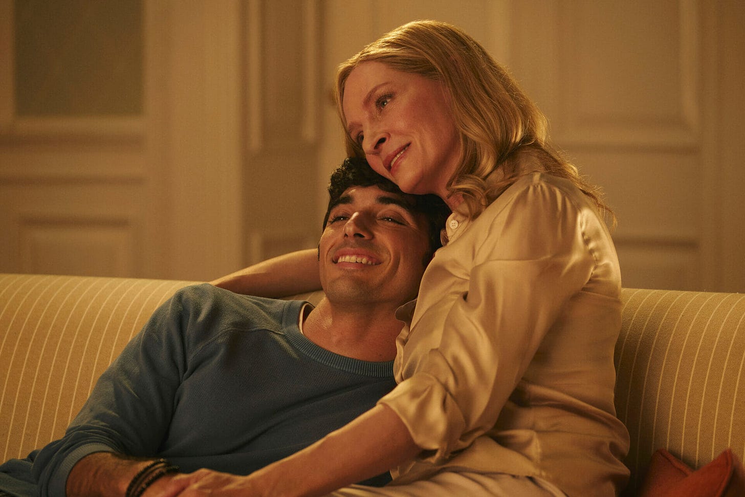 WATCH: Taylor Zakhar Perez and Uma Thurman Share a Different Kind of Coming  Out Moment in a Special Clip from 'Red, White & Royal Blue' | GLAAD