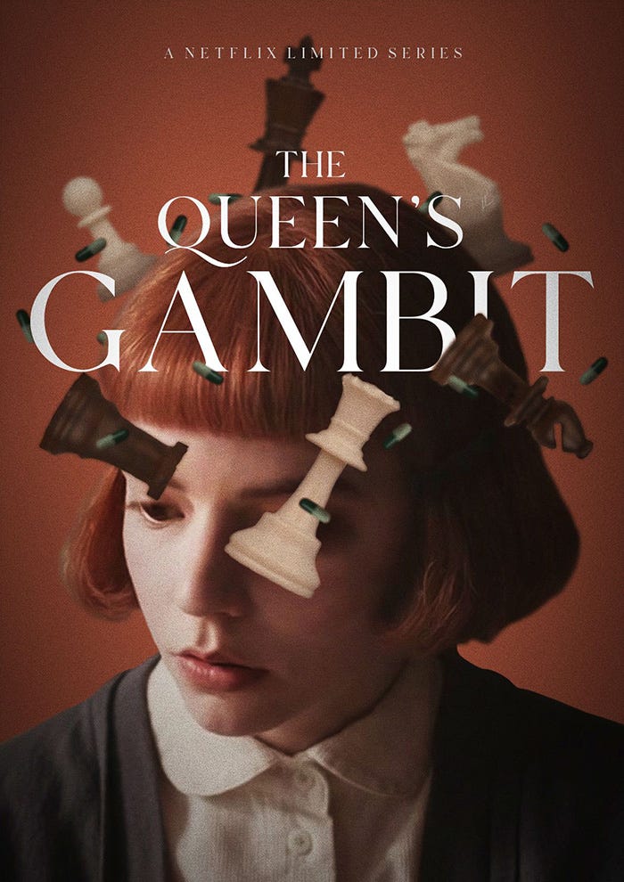 The Queen's Gambit by Haley Turnbull - Home of the Alternative Movie Poster  -AMP-