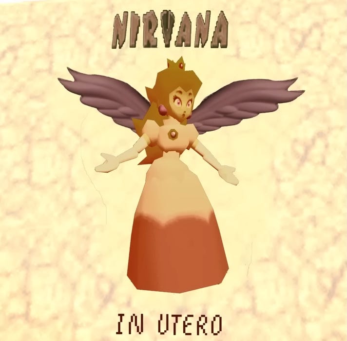 Something Is Real's Cover for Nirvana's In Utero Album.