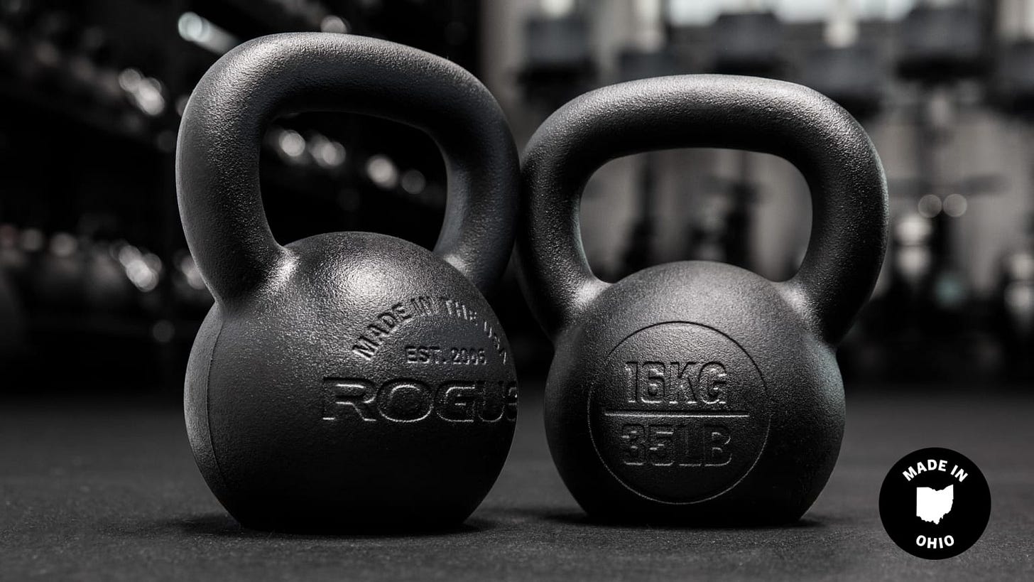 Rogue Kettlebell - Powder Coat | Rogue Fitness