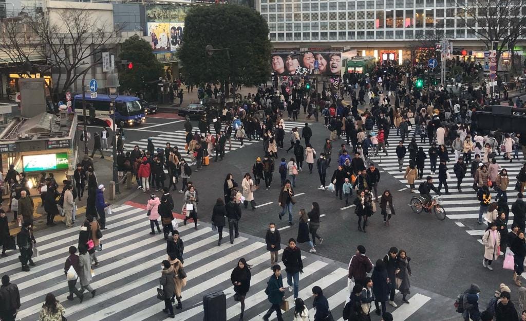 Shibuya crossing