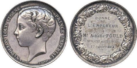 MEDALS BY SUBJECT. Banking, France, an Imperial Presentation Silver ...