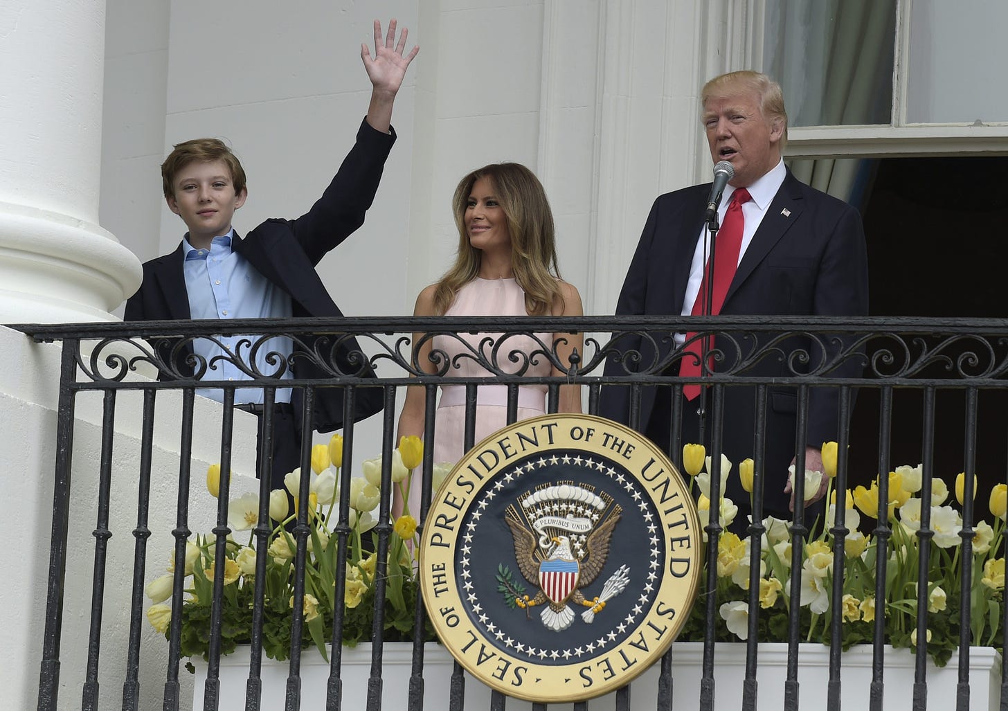 White House celebrates birthday as Barron Trump turns 12