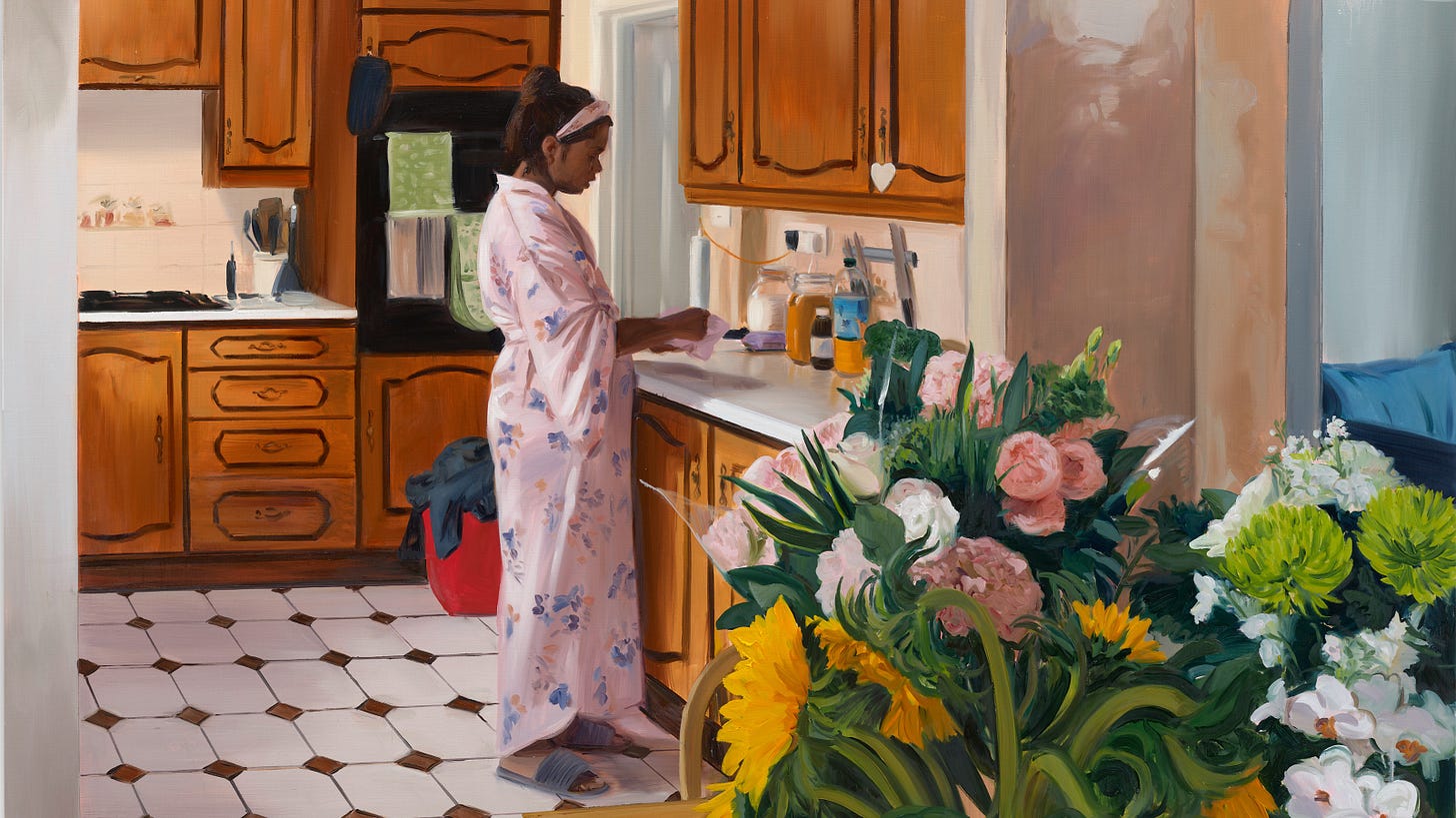 Motherhood and washing up: Caroline Walker's paintings of 'women's work' |  Financial Times
