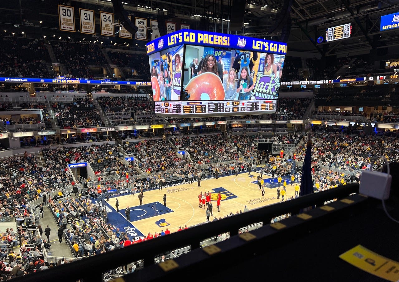 The Pacers averaged 15,647 fans at home games this season, finished 28th in attendance for the 2022-23 season.