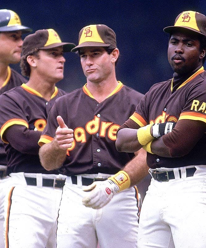 Terry Kennedy, Graig Nettles, Steve Garvey, Tony Gwynn