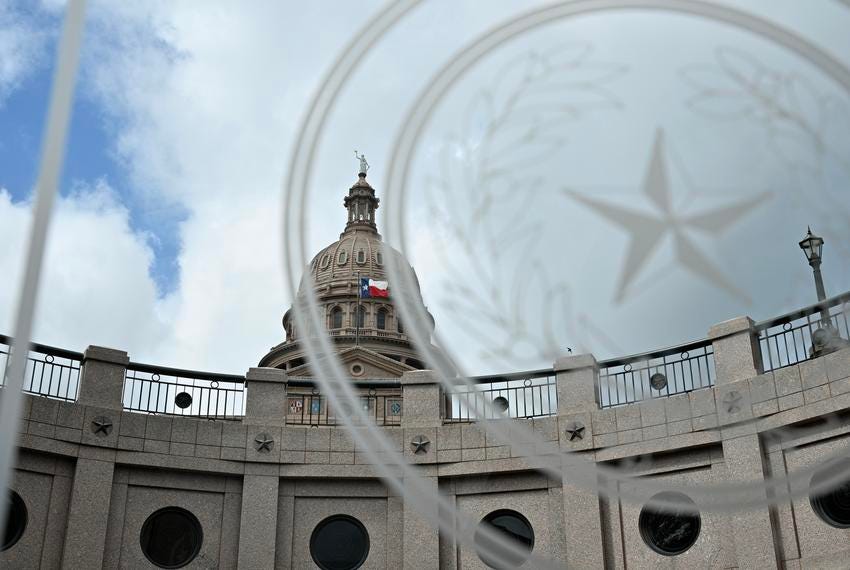 The Capitol Dome overlooks the city on Tuesday, June 18, 2024, at the Texas Capitol Building in Austin.