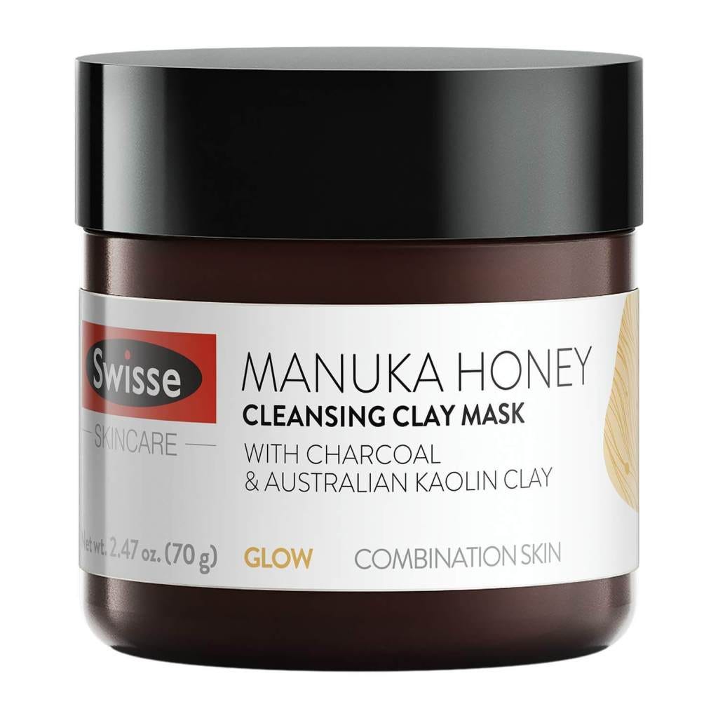 Swisse Natural Skincare Manuka Honey Australian Kaolin Clay Face Mask