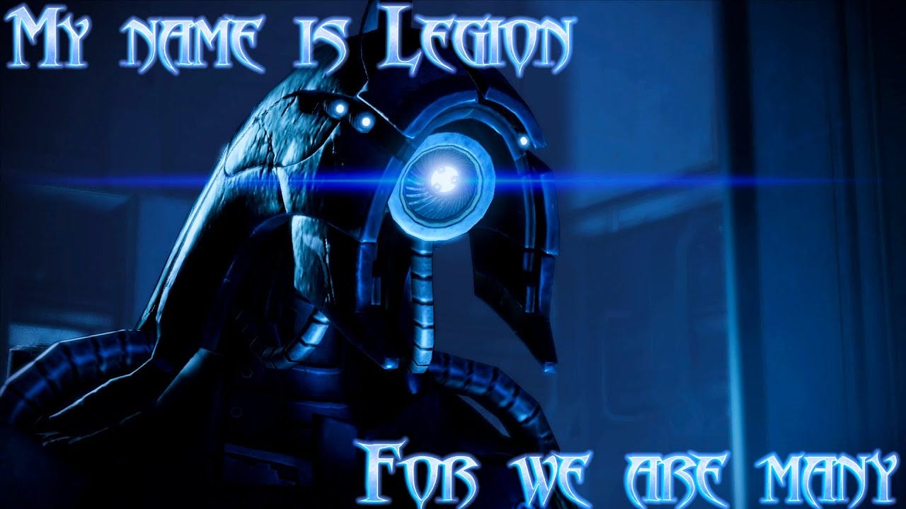 Let's play Mass Effect 2- My name is Legion; for we are many. - YouTube