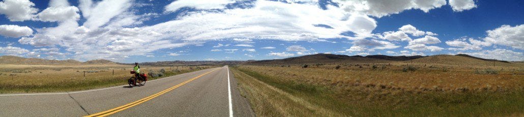 Middle of nowhere on the plains.