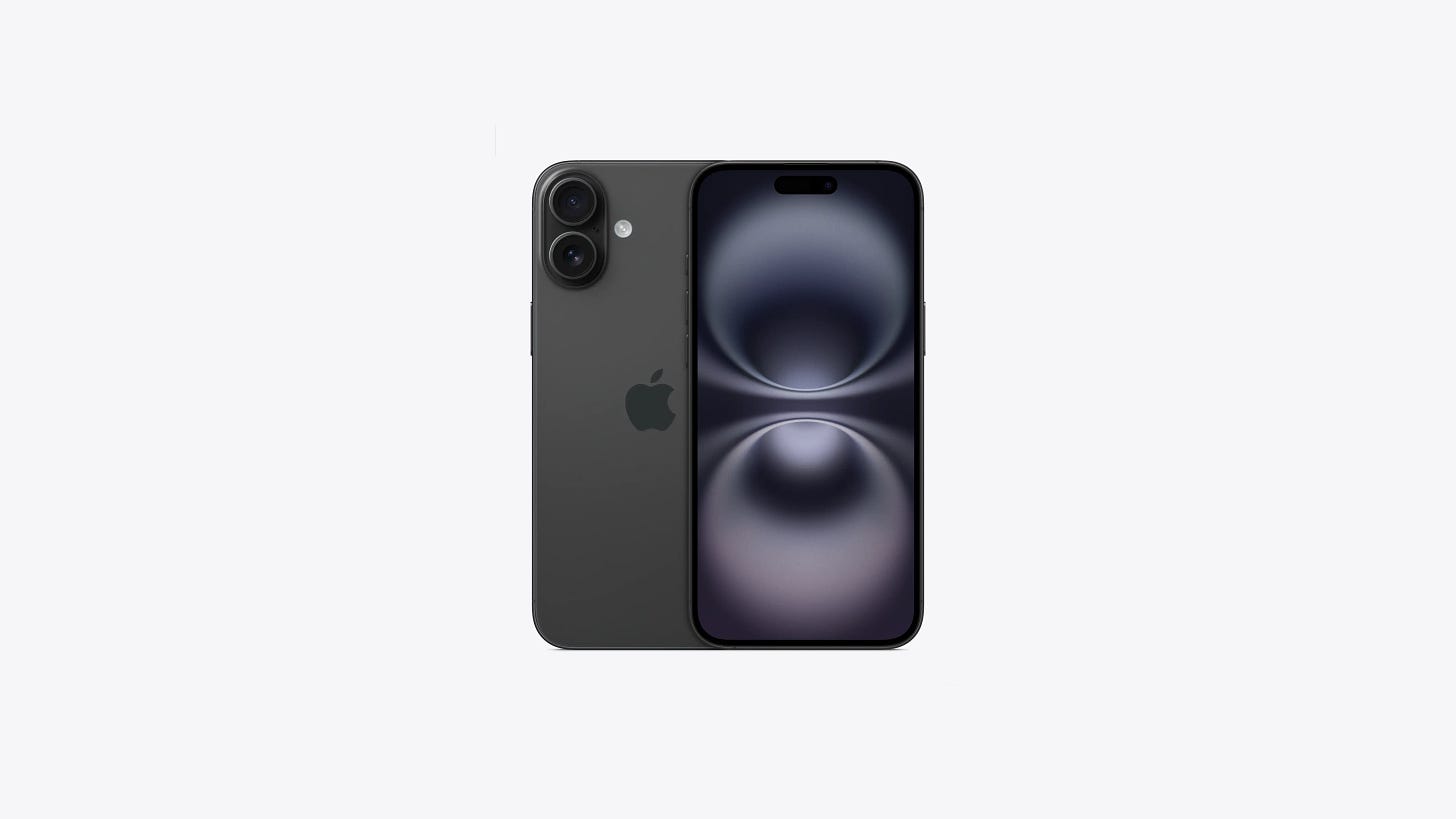 Apple iPhone 16 Plus Black