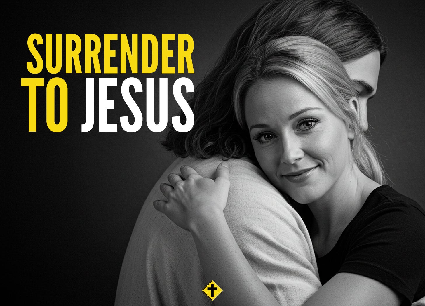 Woman embracing Jesus's will for her life