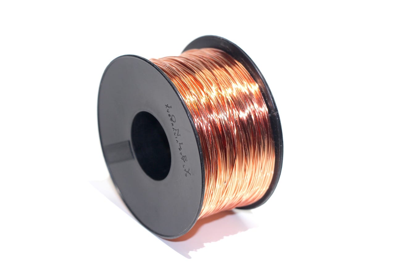Copper Wire 1 kg Roll - Jane Kits