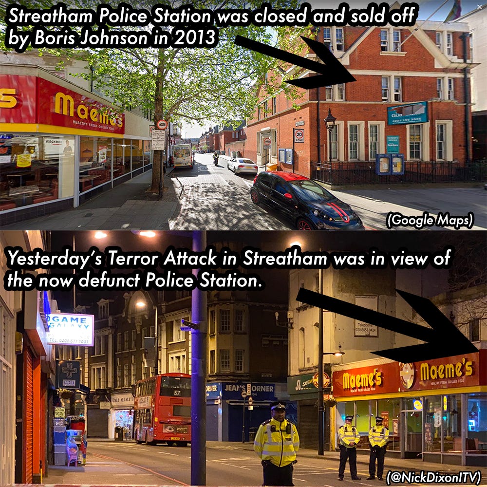 Streatham Police Station Streatham Terror Attack