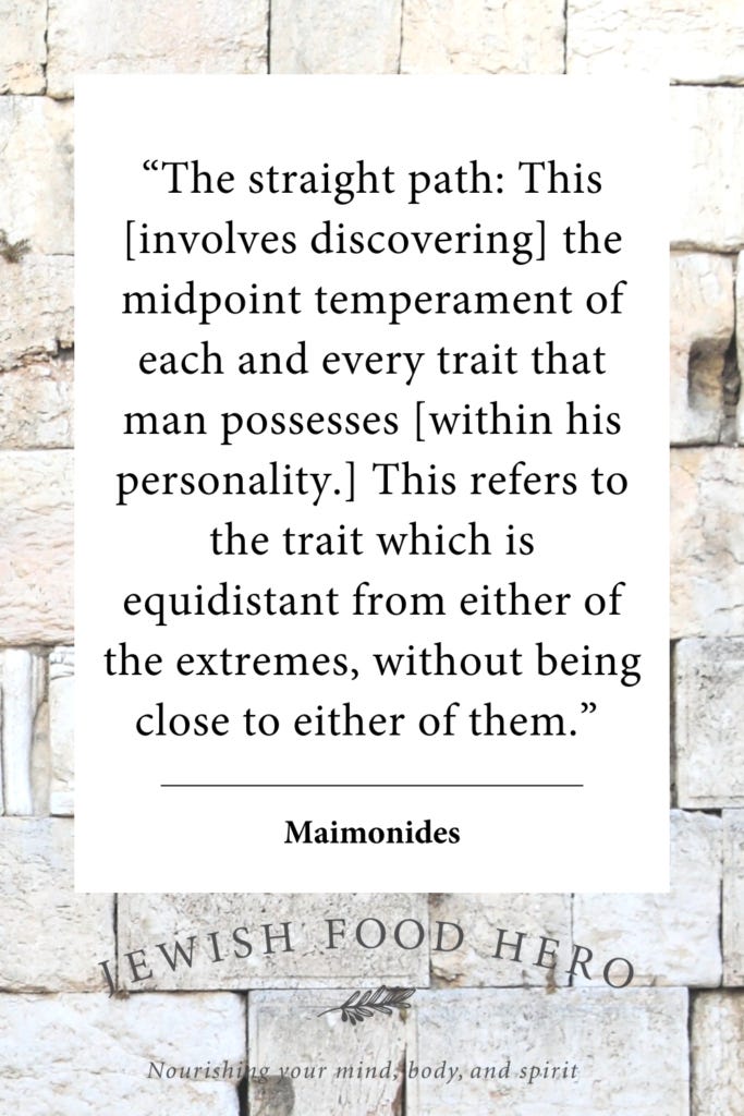 Maimonides’ Health Dos and Don'ts