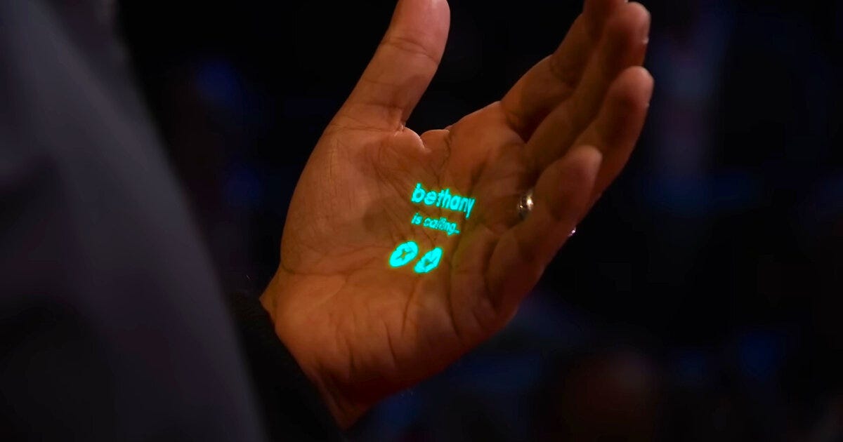 humane AI pin' works as wearable smartphone that projects calls, apps, and  more on hands