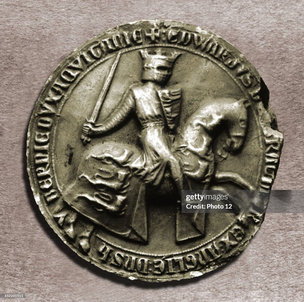 'Great Seal of Edward II of England News Photo - Getty Images