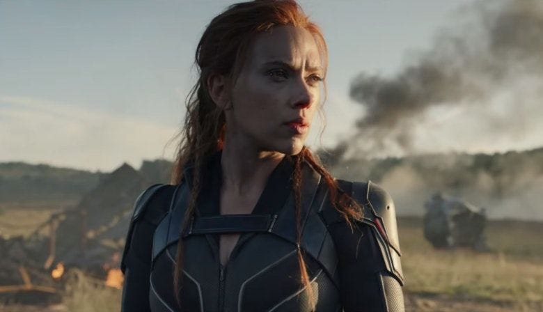 Black Widow pushed for a Disney+ AND cinema simultaneous release.