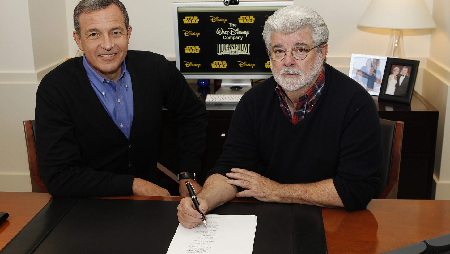 Disney buys Lucasfilm for $4 billion
