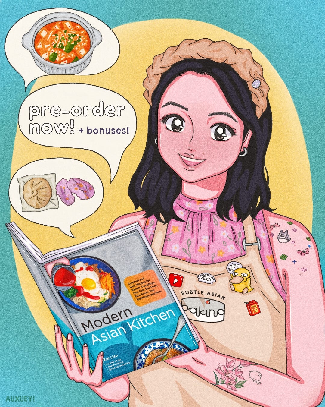 Modern Asian Kitchen cookbook spread