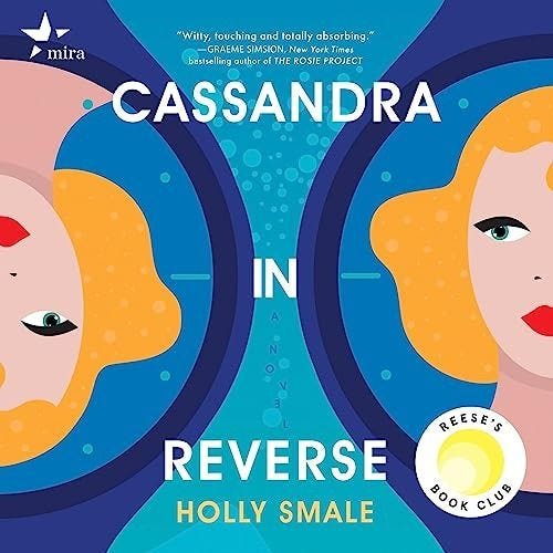 This may contain: there is a book cover for cassandara in reverse by holly smale