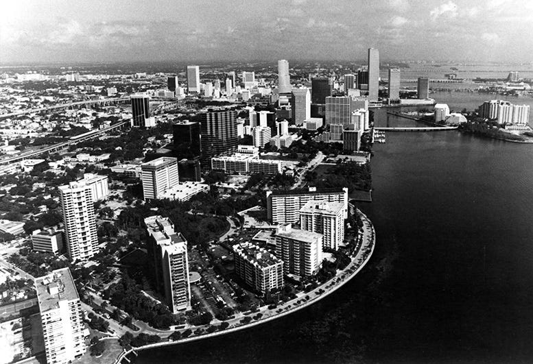 Figure 10: Aerial of Point View in the 1980s